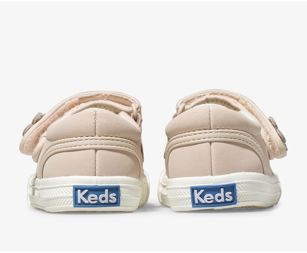 Keds Kids Slip Ons Pink - Ella Mary Jane - 890GLOPTU